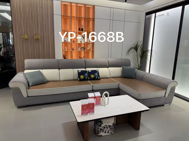 YP-1668B色沙发/3+3+1/不分方向/3包（绒）